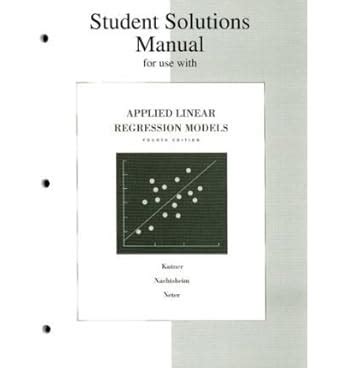 Applied Linear Regression Models Solution Kutner