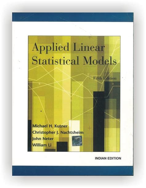 Applied Linear Statistical Models 5 0 07