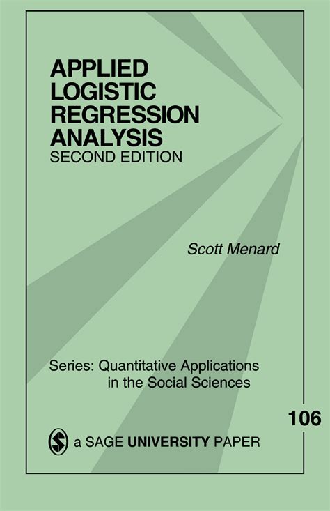 Applied Logistic Regression Second Edition And Solutions Manual Set