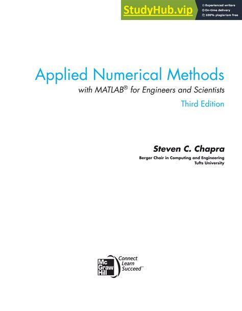 applied numerical methods third edition solutions manual