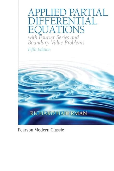 Applied Partial Differential Equations Solutions