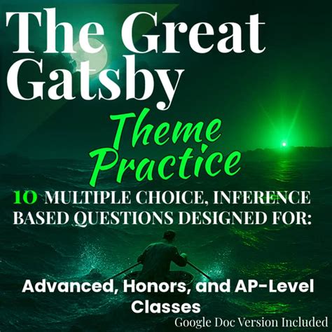Applied Practice Great Gatsby Test