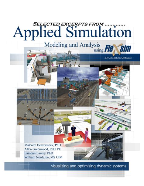 Applied Simulation Modeling And Analysis Using Flexsim