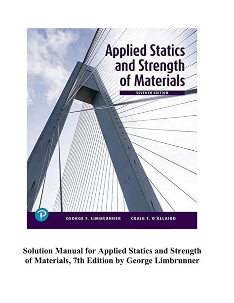 Applied Statics And Strength Of Materials By Leonard Spiegel