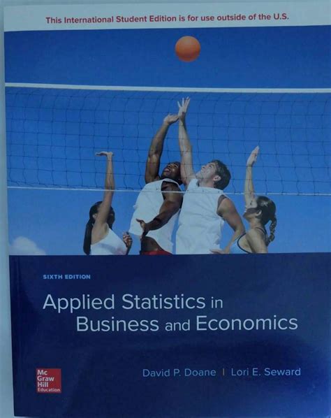 applied statistics in business and economics