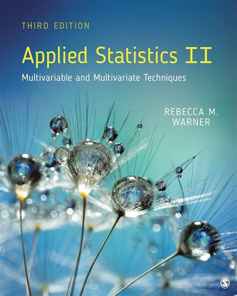 applied statistics warner