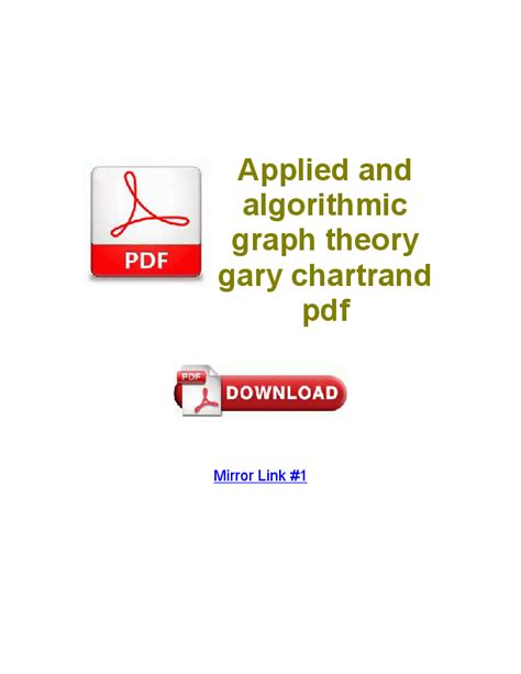 Read Online Applied And Algorithmic Graph Theory Larkfm 