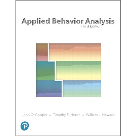 Full Download Applied Behavior Analysis John O Cooper 