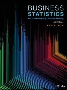 Download Applied Business Statistics 6Th Edition By Ken 