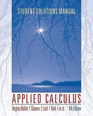 Read Online Applied Calculus 4Th Edition Solutions 