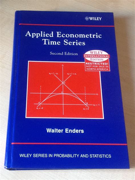 Full Download Applied Econometric Time Series 2Nd Edition 