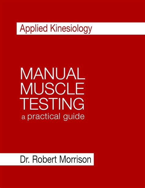 Read Applied Kinesiology Manual 