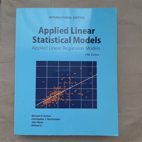 Full Download Applied Linear Statistical Models Instructors Solutions Manual 