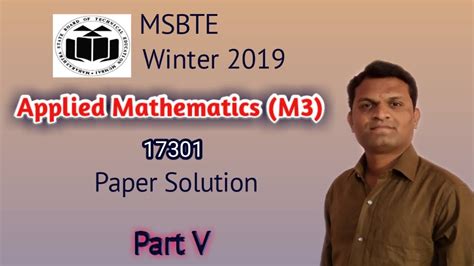 Download Applied Mathamatics 17301 Sample Quetion Paper 
