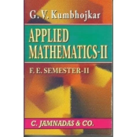 Full Download Applied Mathematics 4 Kumbhojkar 
