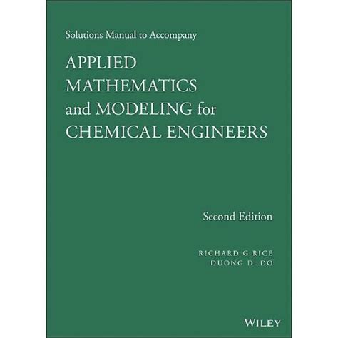 Read Online Applied Mathematics And Modeling For Chemical Engineers Second Edition 