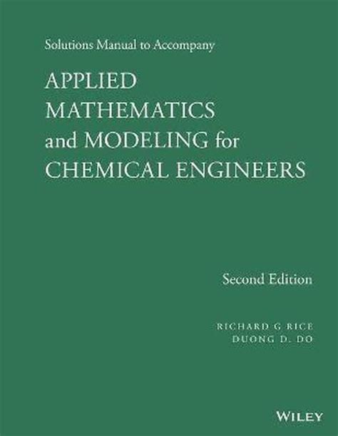 Read Online Applied Mathematics Chemical Engineers Solution Manual 