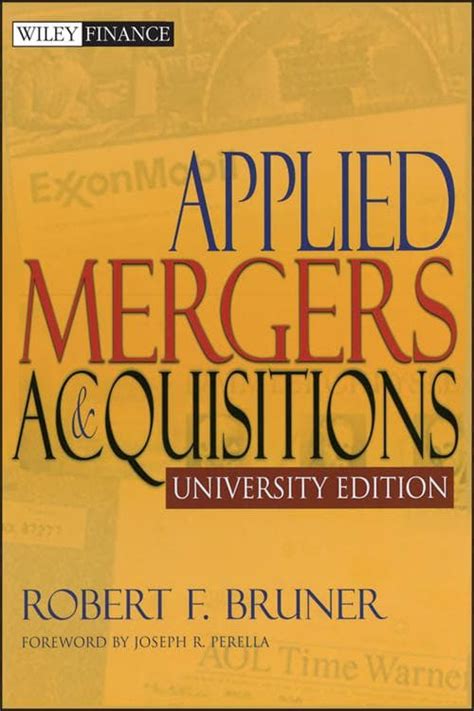 Read Applied Mergers And Acquisitions 