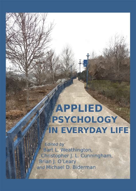 Read Online Applied Psychology In Everyday Life Cambridge Scholars 