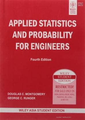 Full Download Applied Statistics Probability For Engineers 4Th Edition 