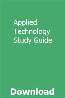 Read Applied Technology Study Guide 