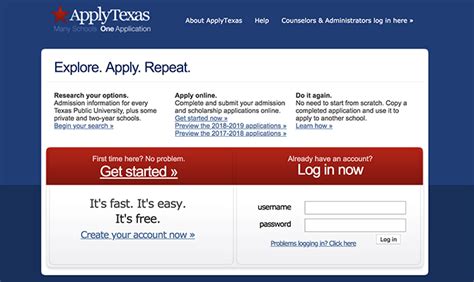 apply texas application