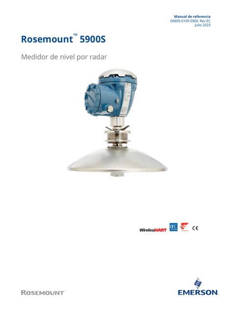 Applying A Single Rosemount 5900s 2 In 1 Radar Level Gauge