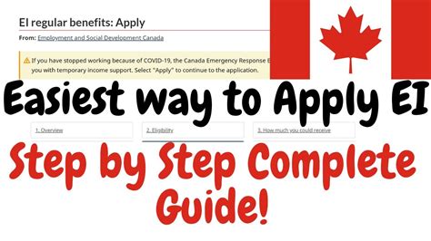 Applying For Ei