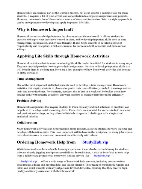 Full Download Applying Life Skills Homework Activities Answers 