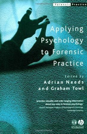 Full Download Applying Psychology Forensic Practice Forensic Practice Series 