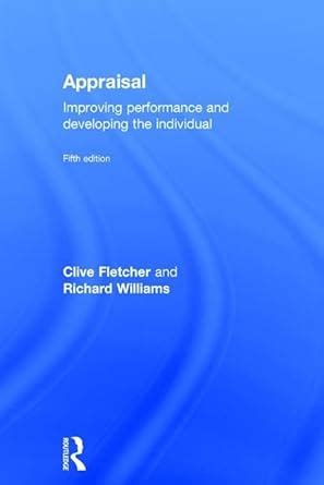 Read Appraisal Improving Performance And Developing The Individual 