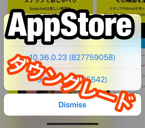 appstore 過去のバージョン ダウンロード 