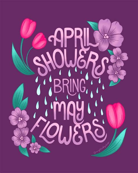 April showers bring may flowers gif