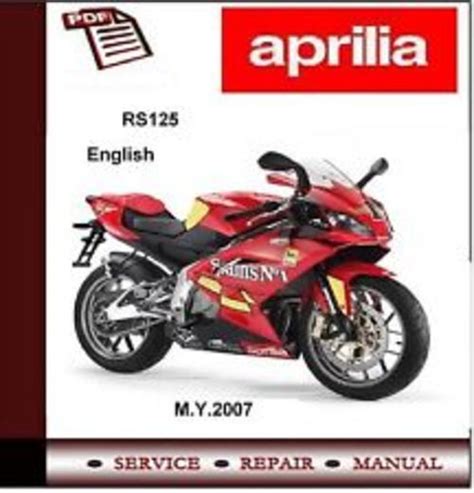 Read Online Aprilia Rs125 Rs 125 Complete Workshop Service Repair Manual 2002 2003 2004 2005 2006 2007 2008 2009 2010 2011 