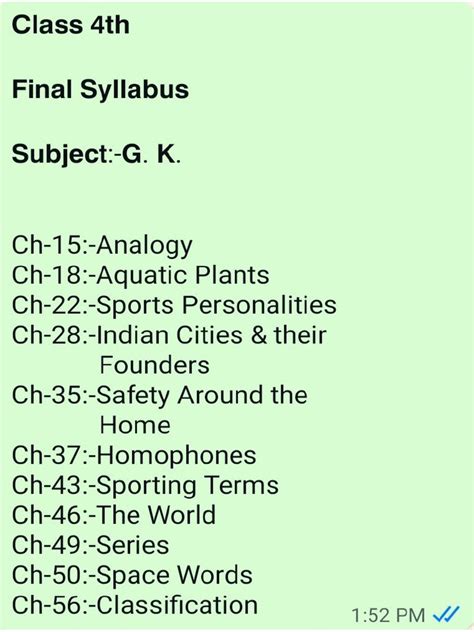 apswreis syllabus 4th class