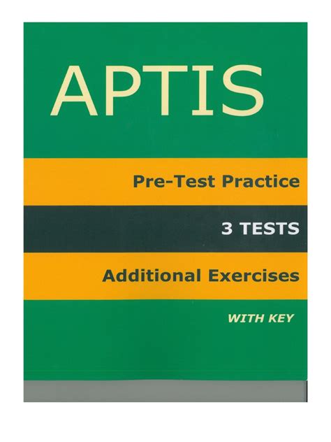 Aptis General Green Practice Tests Extra Exercises 4