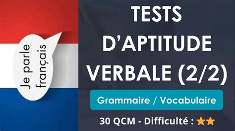 Aptitude Verbale