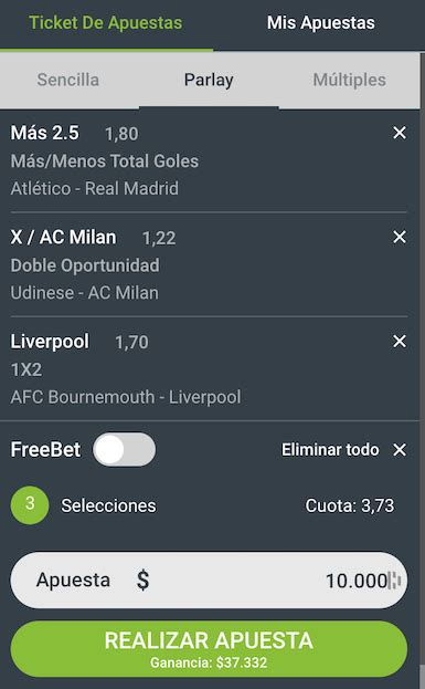 apuestas combinadas para hoy!