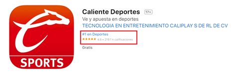 apuestas deportivas caliente!