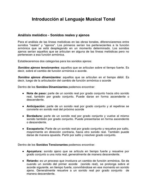 Apunte Sonidos Ajenos