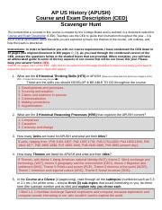 Apush Ced Doc