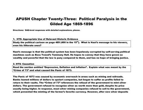 apush lesson 23 handout 23 answers