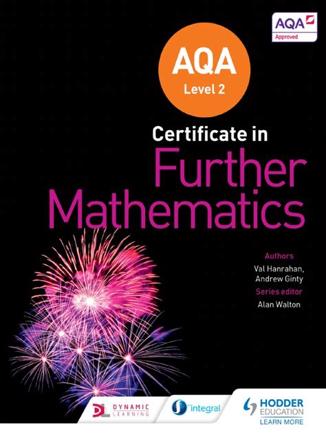 Aqa A Level Further Maths Specification
