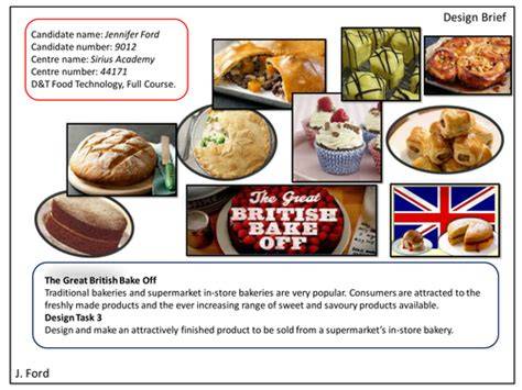 aqa exemplar food technology coursework