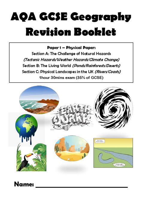 Aqa Gcse Geography Specification