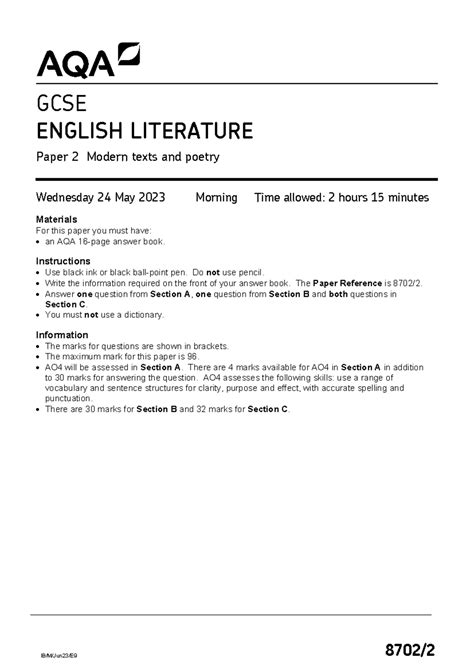 Aqa Isa June 12