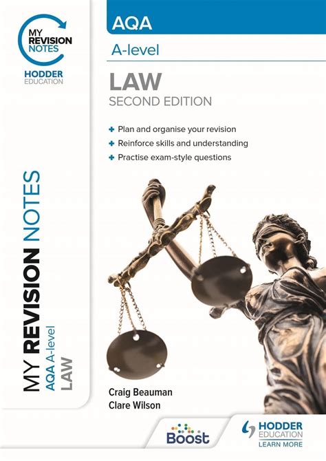 Aqa Law For As Second Edition