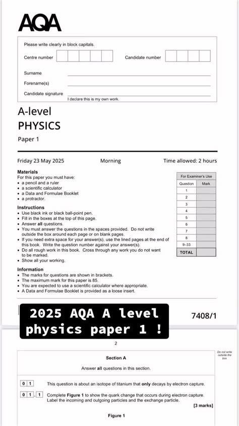 Aqa Physics As Level Leaked Paper 2014