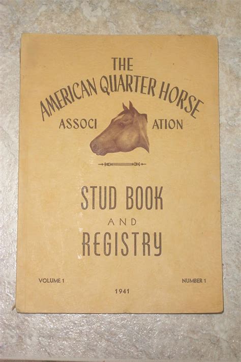 Aqha Stud Book