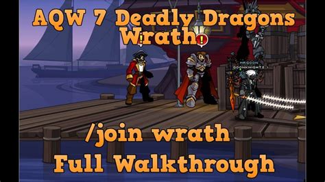 Aqw Wrath Walkthrough